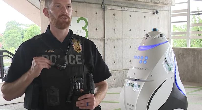 Tíz hónapig járőrözött, de egyetlen bűnözőt sem kapott el a rendőrrobot