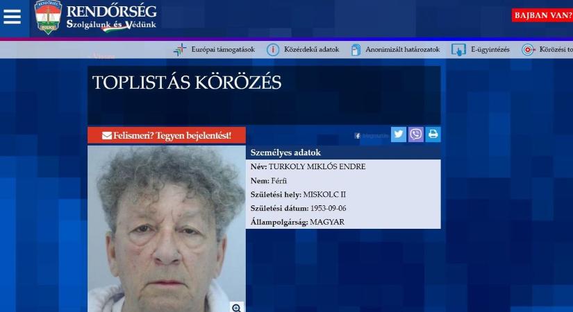 Frissült a rendőrség top 50-es listája: újabb borsodi név a legkeresettebb bűnözők között