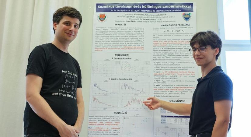 Galaxisokat kutat és versenyeket nyer: az asztrofizika új szegedi csillaga lehet a fiatal diák