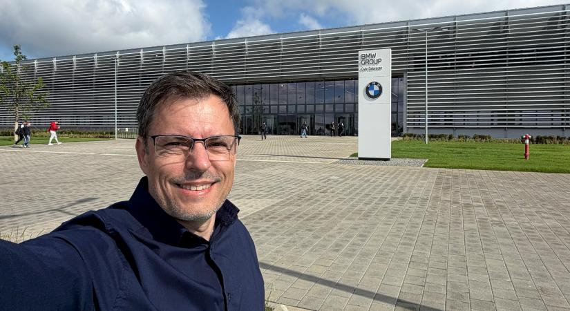 Így készül Debrecenben a BMW iX3