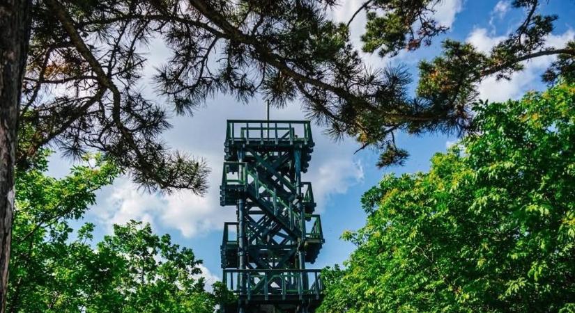 Jó hír a túrázóknak: újra látogatható a népszerű balatoni kilátó