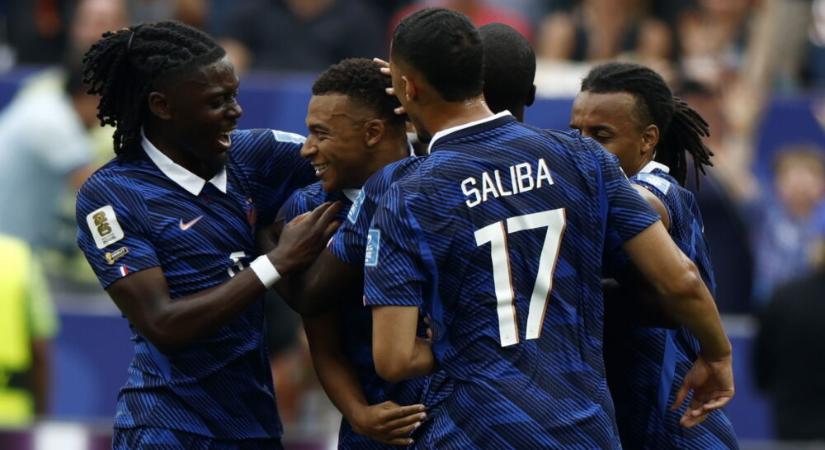 Kylian Mbappé duplájával könnyedén győztek a franciák Irak ellen