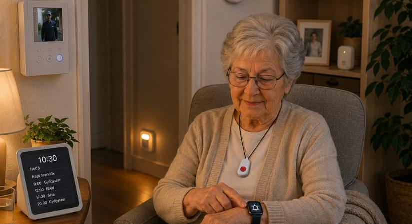 A lakás, amely szól, ha baj van: okosotthon-megoldások időseknek, józanul