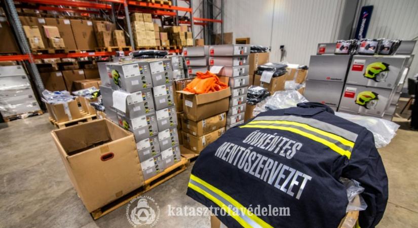 Támogatást kaptak a térség önkéntes mentőszervezetei