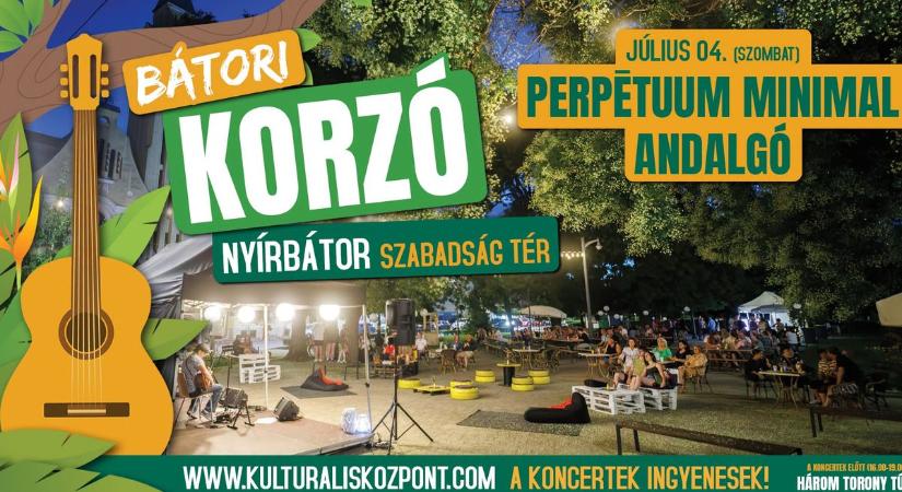 Bátori Korzó 2026 – Nyári esték zenével a Szabadság téren