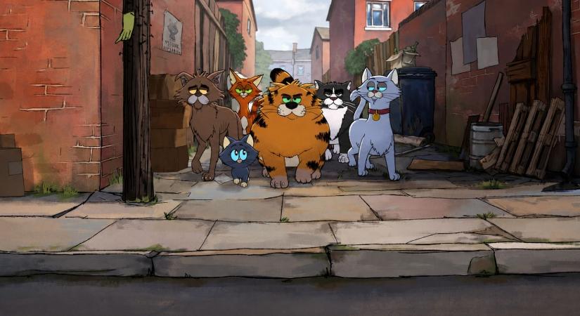 Már nyáron a Netflixen: Előzetest kapott a 18-os új animációs vígjátéksorozat Ricky Gervaistől, jön a Kóbor macskák bandája