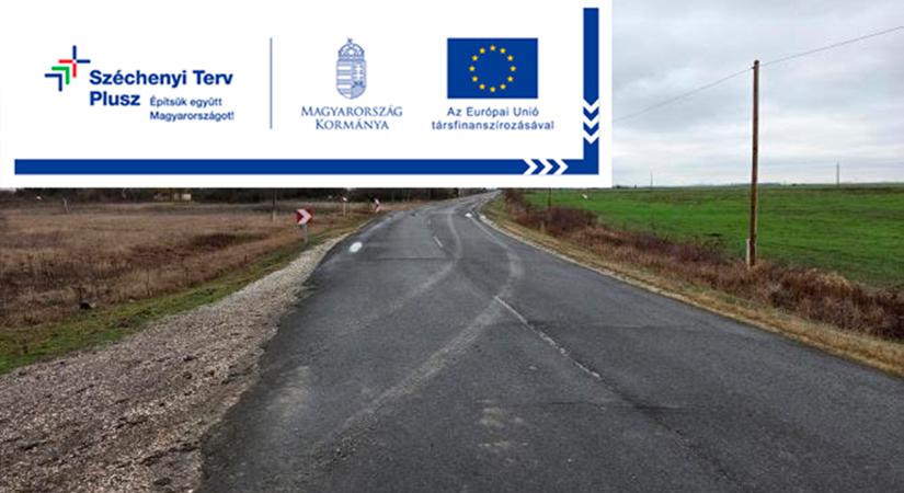 Uniós fejlesztések kezdődnek a 3224 jelű útszakaszon