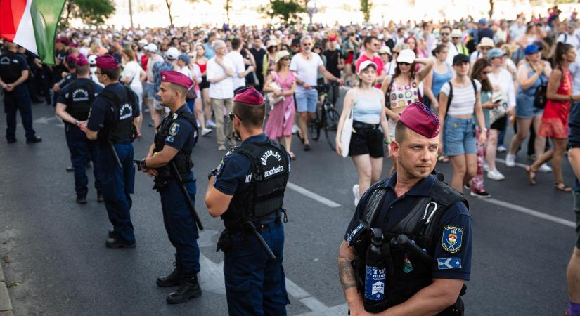 Fokozott rendőri ellenőrzés lesz Budapesten a Pride alatt