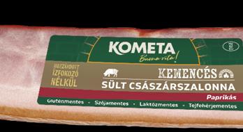 KOMETA Kemencés fokhagymás és paprikás sült császárszalonna