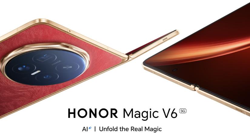 Érkezik a Honor Magic V6, amely új korszakot ígér a hajlítható mobilok piacán: ennyiért lesz beszerezhető itthon