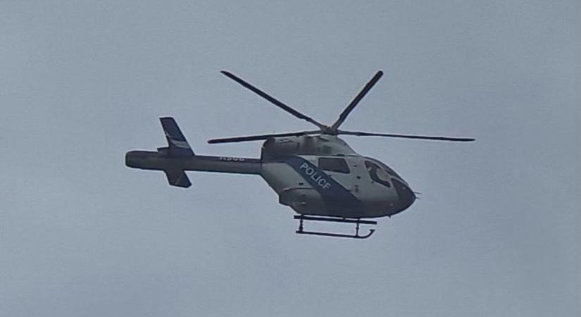 Rendőrségi helikopter tűnt fel Szabolcsban! Vajon mi történhetett?