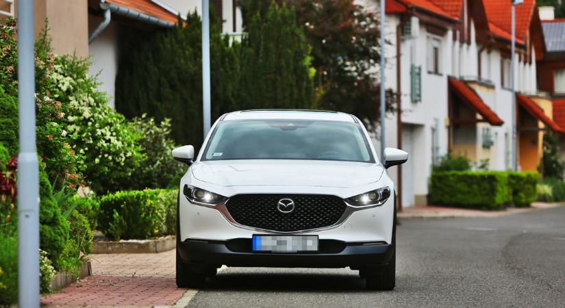 Megolvadt a napon a kétéves Mazda – a tulajdonos szerint a márkakereskedés mégsem segít