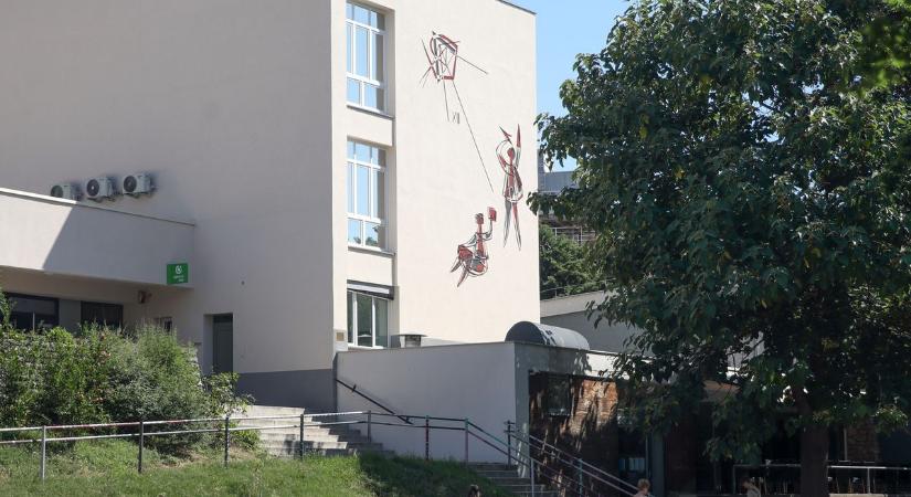 Sokan észre sem veszik, pedig egy különleges műalkotás rejtőzik a pécsi egyetem falán