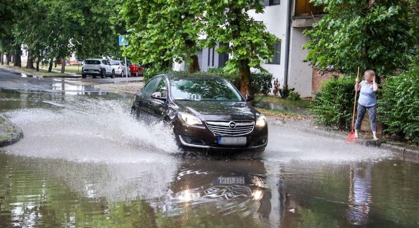 Szolnok úszott, Tiszasülynek, Kunszentnek és Kisújszállásnak viszont a porát sem verte el az eső