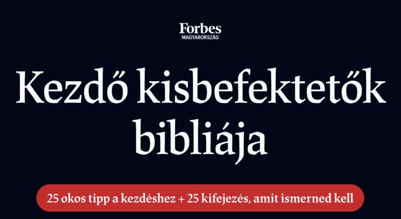 Itt a Kezdő kisbefektetők bibliája – összeszedtünk mindent, amit az első befektetésed előtt tudnod kell