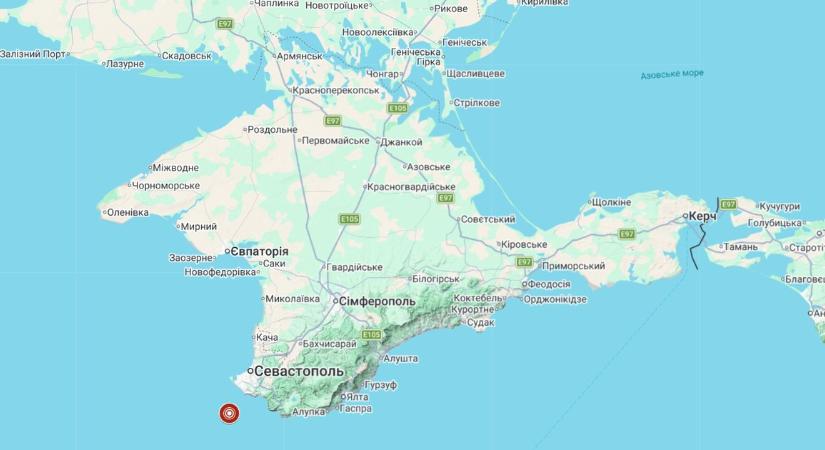 Négy földrengést észleltek a megszállt Krím közelében