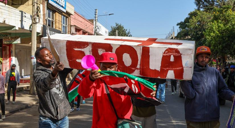 Tovább tombol az ebolajárvány Kongóban, már ezer felett a fertőződtek száma