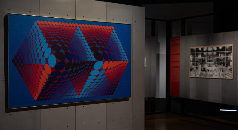 Ez a Vasarely-kiállítás ellentmondásból indul
