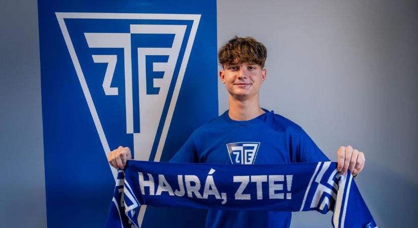 Az FTC utánpótlásából igazolt tehetséges futballistát a ZTE FC
