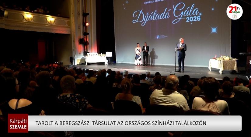 Tarolt a beregszászi társulat az Országos Színházi Találkozón (videó)