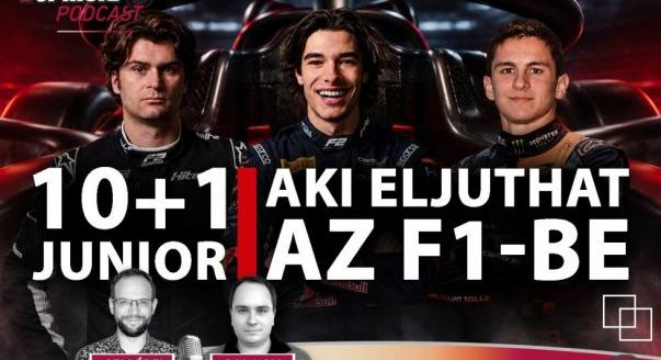 Podcast: 101 junior, aki eljuthat az F1-be