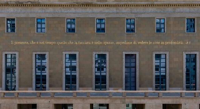 Savinio-idézet került egy milánói múzeum falára