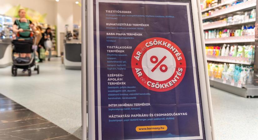 Brutálisan alacsony inflációt jósol az MNB, akár az árréstopot is ki lehetne vezetni