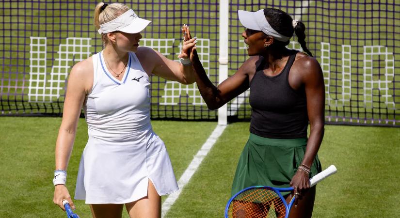 Stollárék párosa negyeddöntős Eastbourne-ben