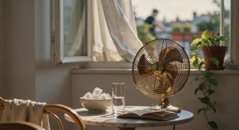 A ventilátort mindenki rossz irányba fordítja – egy egyszerű trükk sokat segíthet a kánikulában