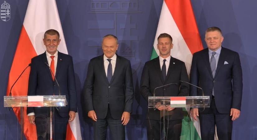 Magyar Péter: A visegrádi négyek együttműködése visszatért
