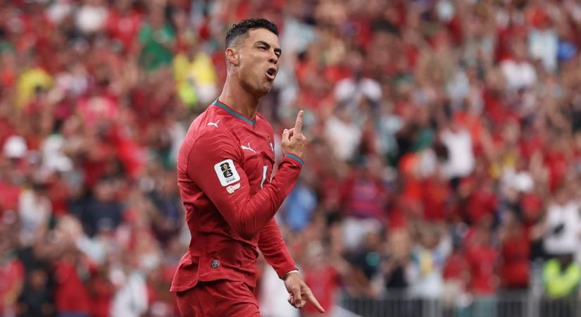 Ronaldo az első góljával olyat tett, amire más még nem volt képes