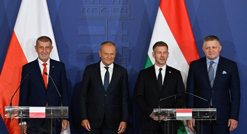 Magyar Péter a gödöllői V4-csúcson: jelentős értéket képviselünk az EU számára