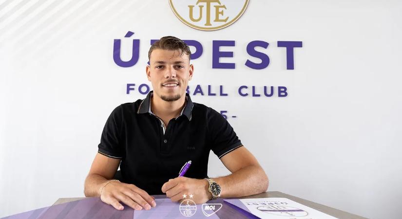Bejelentette Markgráf Ákos érkezését az Újpest