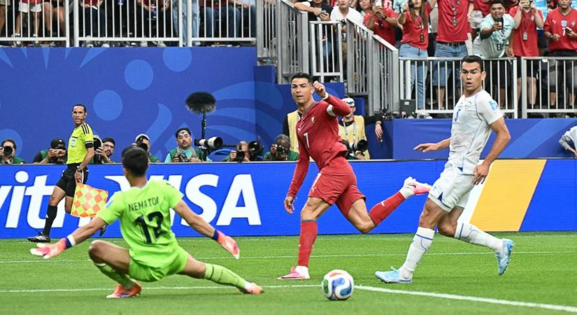Ronaldo rekordokat döntött, Portugália kiütéssel nyert