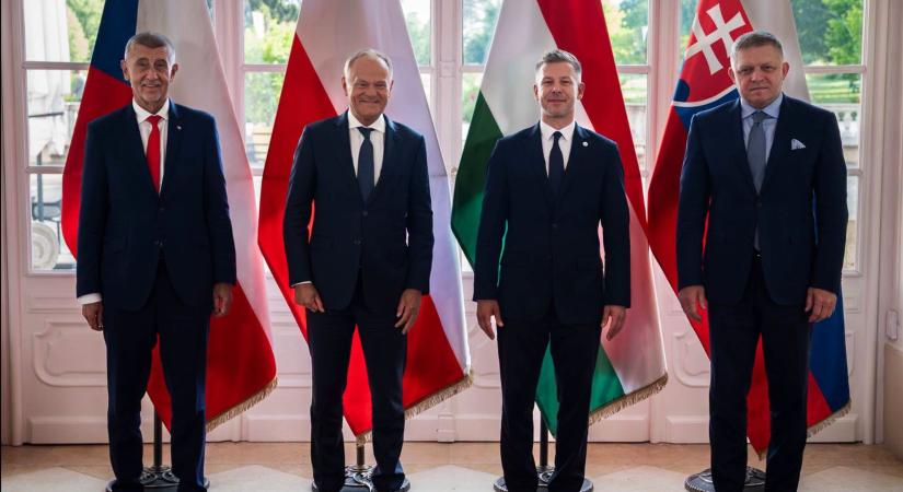 Magyar Péter a gödöllői csúcstalálkozón: The V4 is back