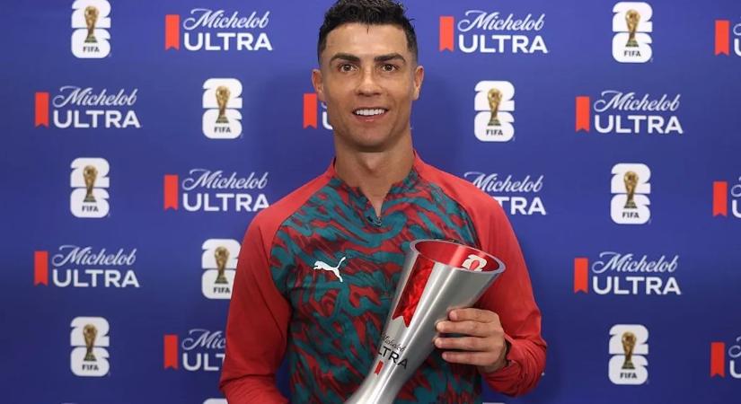 Cristiano Ronaldo lett a mezőny legjobbja