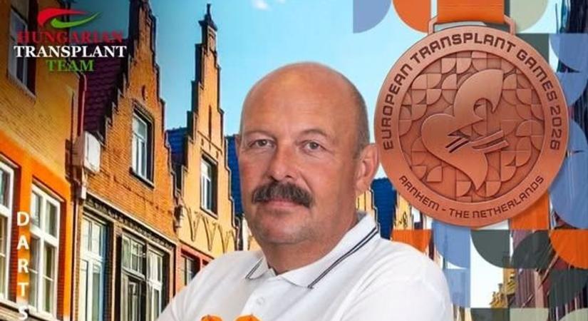 Szervátültetett tatabányai sportoló remekelt Hollandiában