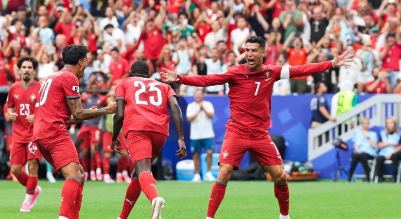 Cristiano Ronaldo duplázott, a portugálok kiütötték az üzbégeket