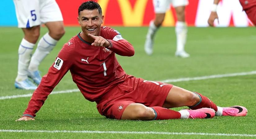 Ronaldo hatodik vb-jén volt eredményes, miközben harmadik leghosszabb válogatottbeli gólcsendje szakadt meg