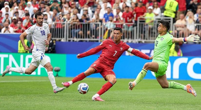 Cristiano Ronaldo elképesztő, a hatodik világbajnokságán szerzett gólt
