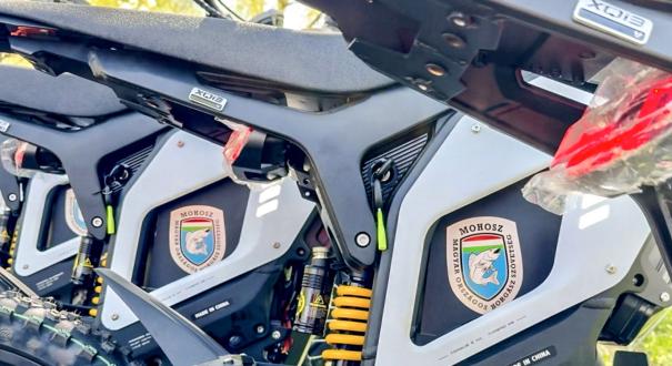 Újabb motorok álltak forgalomba az állami feladatot ellátó szervezetnél