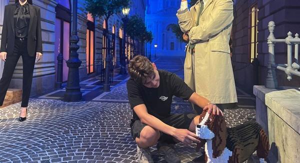 Ötezer darabból épült fel Columbo Lego-kutyája