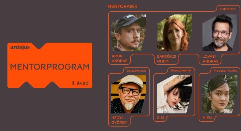 Startol az Artisjus Mentorprogramjának II. évada