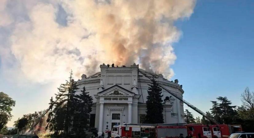 Szevasztopol áramellátás nélkül maradt ukrán dróntámadások miatt