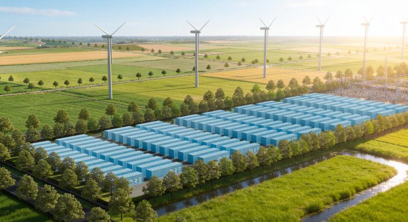 A stabil európai áramár kulcsa a megújuló energia tárolása – Így oldják meg a hollandok
