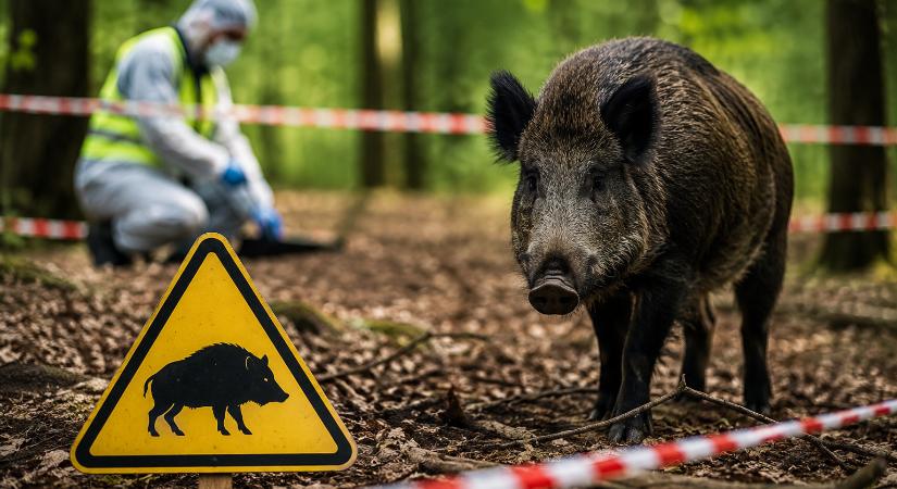 Terjed az afrikai sertéspestis Komárom-Esztergom vármegyében is