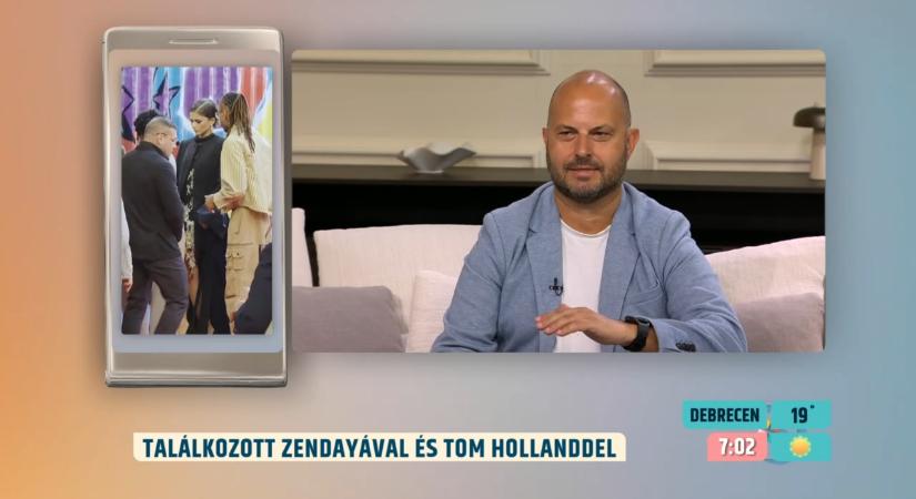 „Kezet fogott velem Tom Holland” – szigorú titoktartás mellett találkozott Hollywood álompárjával a Fókusz riportere