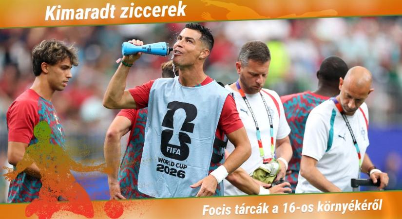 Egressy Zoltán: Hidratációs szünet, Ronaldo és minden meccsen „történelem”