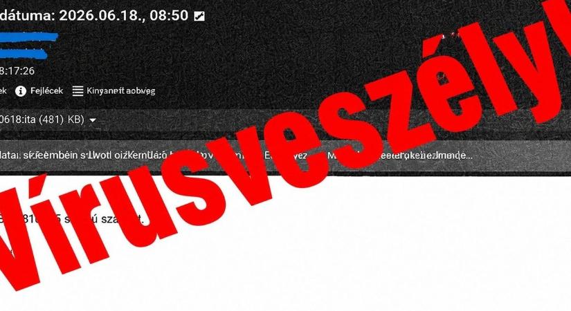 Vigyázat! Csaló e-mail érkezhet „gyorszol.hu” végződésű címről!