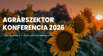Agrárszektor Konferencia, 2026. december 2–3.